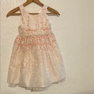 American Princess Pink and White Floral Dress
